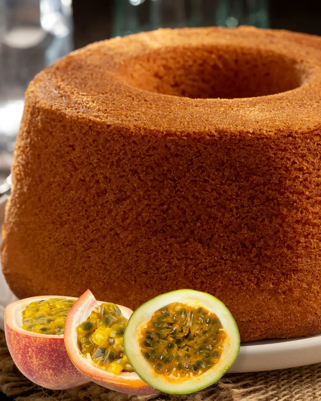Bolo de Maracujá