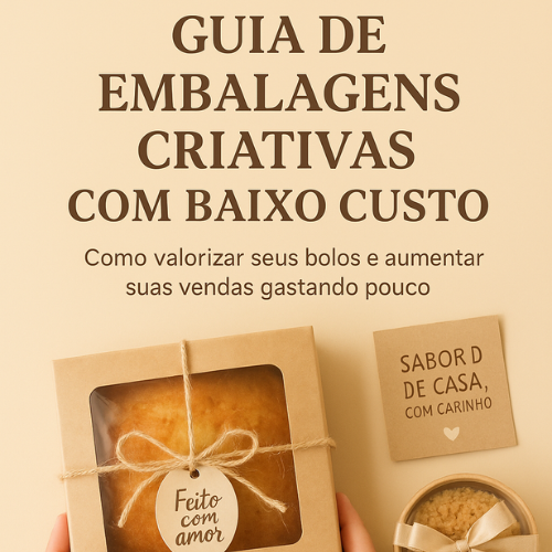 Bônus 04: Guia de Embalagens Criativas com Baixo Custo